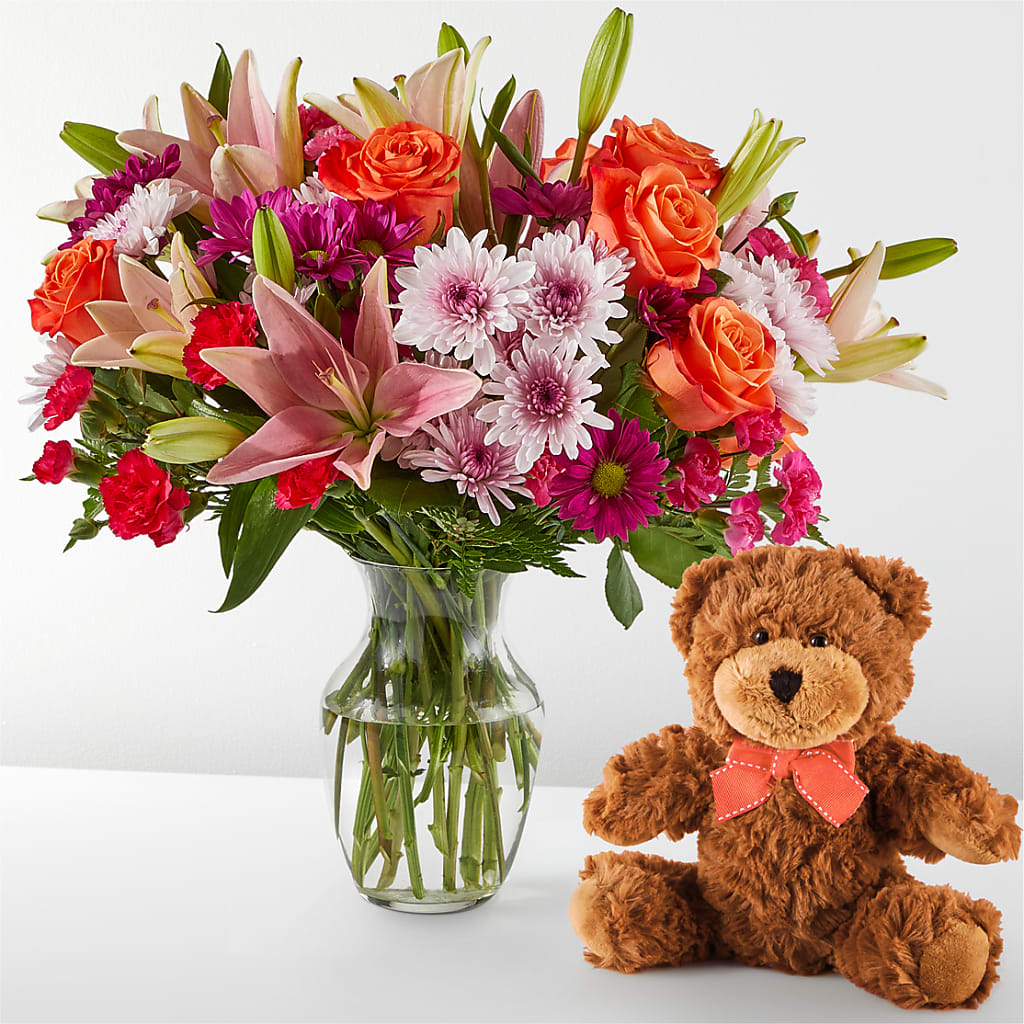 Here's Looking at You Bouquet & Bear Set – Dillons, Hutchinson KS