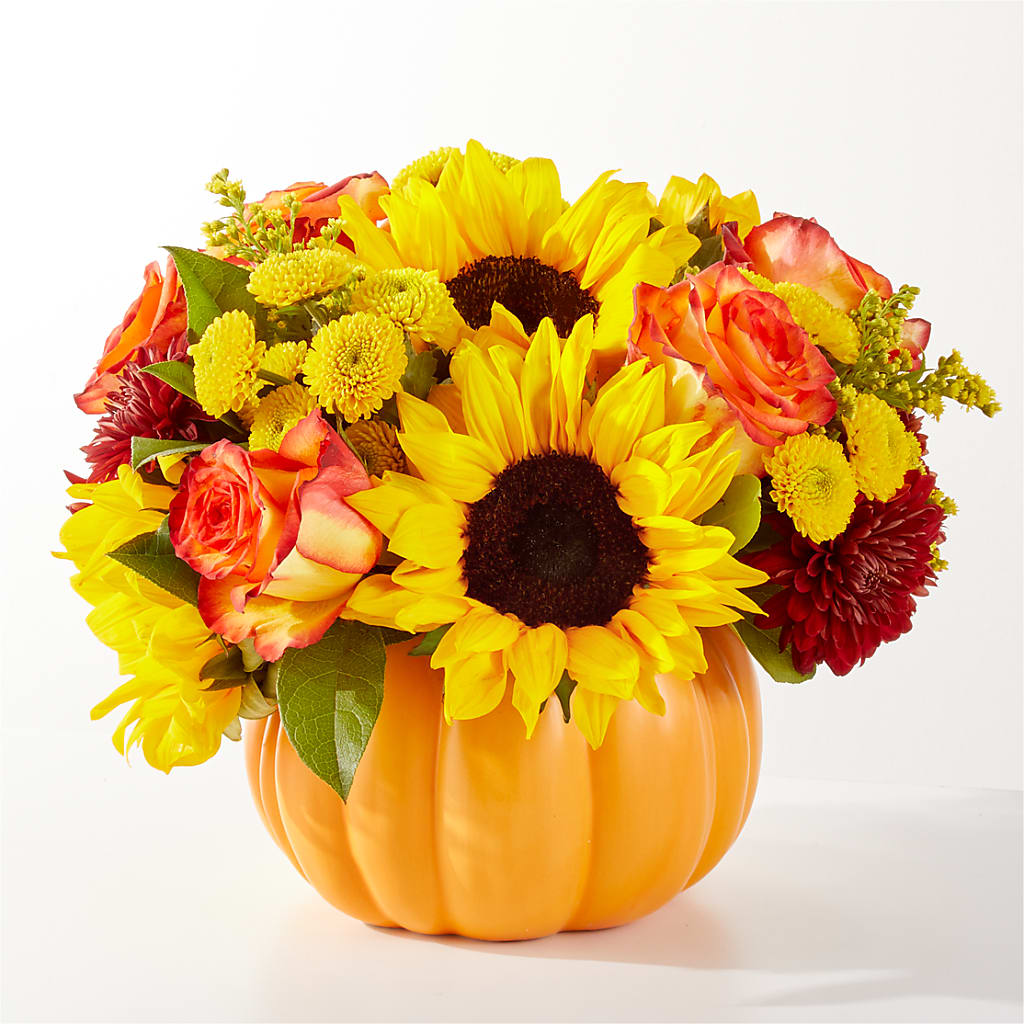 Golden Gourd Pumpkin Bouquet – Dillons, Hutchinson KS