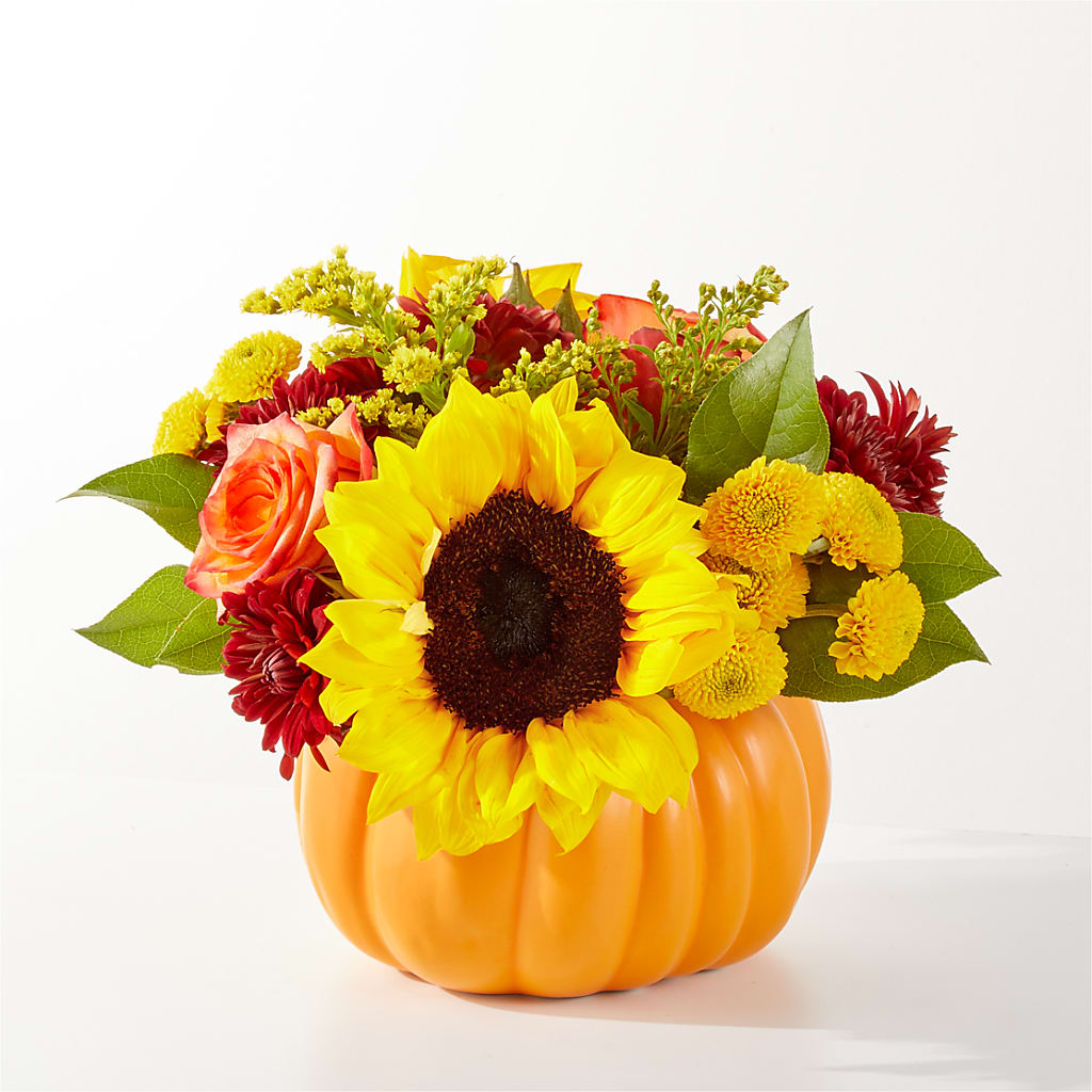 Golden Gourd Pumpkin Bouquet – Dillons, Hutchinson KS