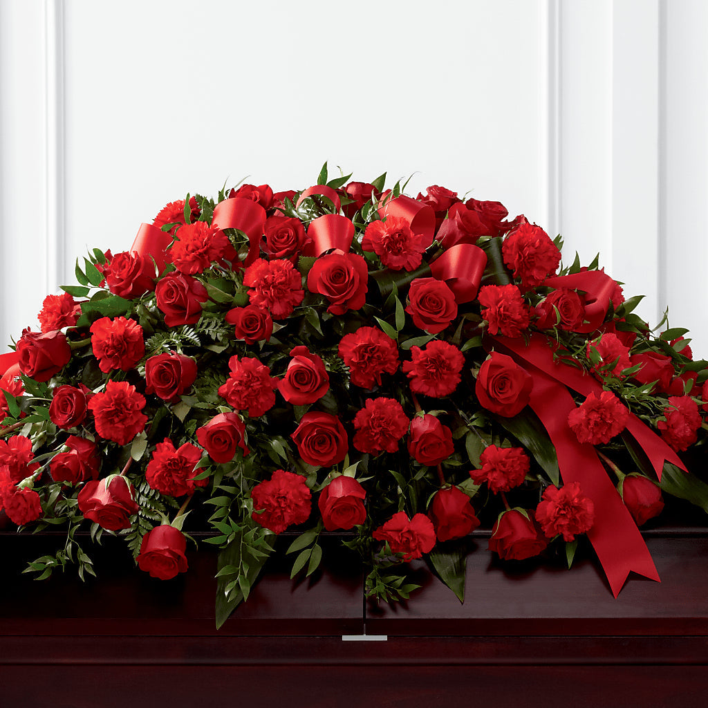Tribute of Life Casket Spray – Dillons, Hutchinson KS