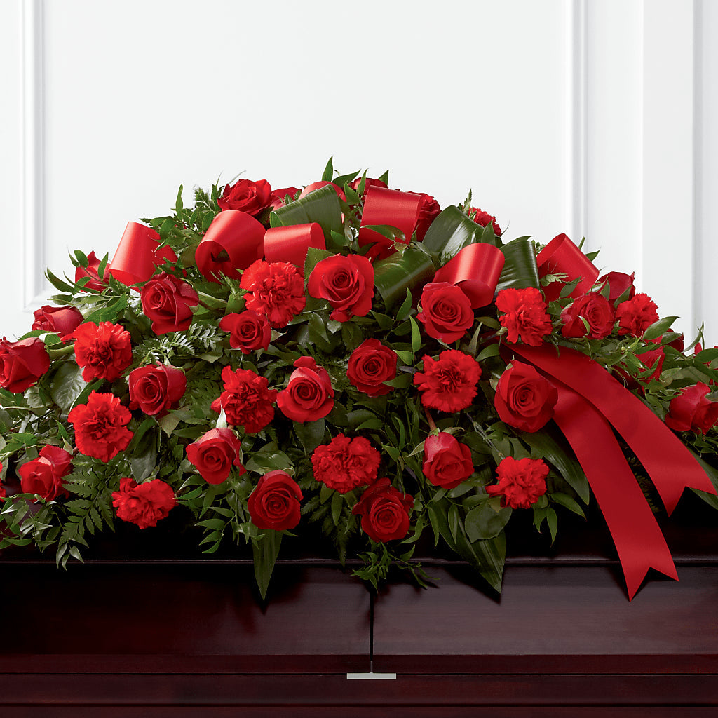 Tribute of Life Casket Spray – Dillons, Hutchinson KS
