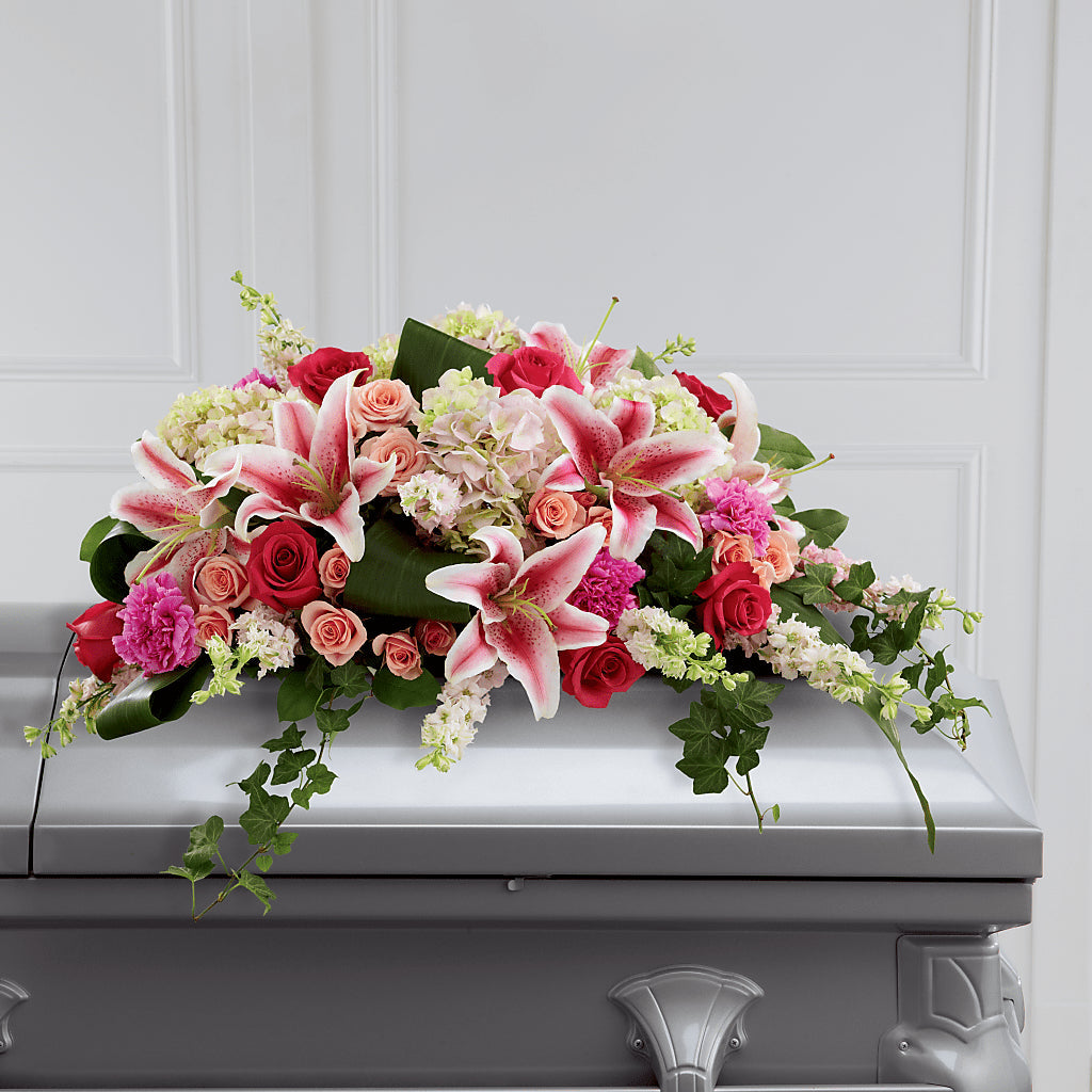 Splendid Grace Casket Spray – Dillons, Hutchinson KS
