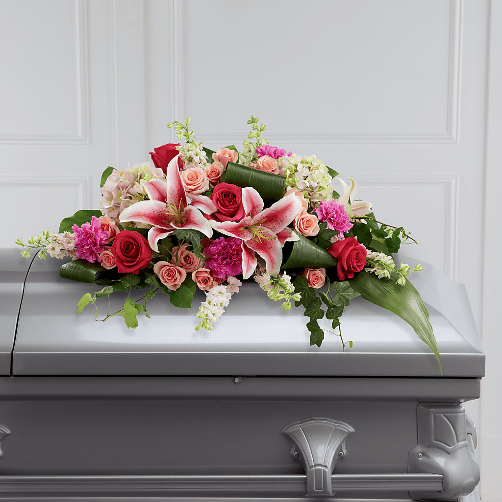 Splendid Grace Casket Spray – Dillons, Hutchinson KS