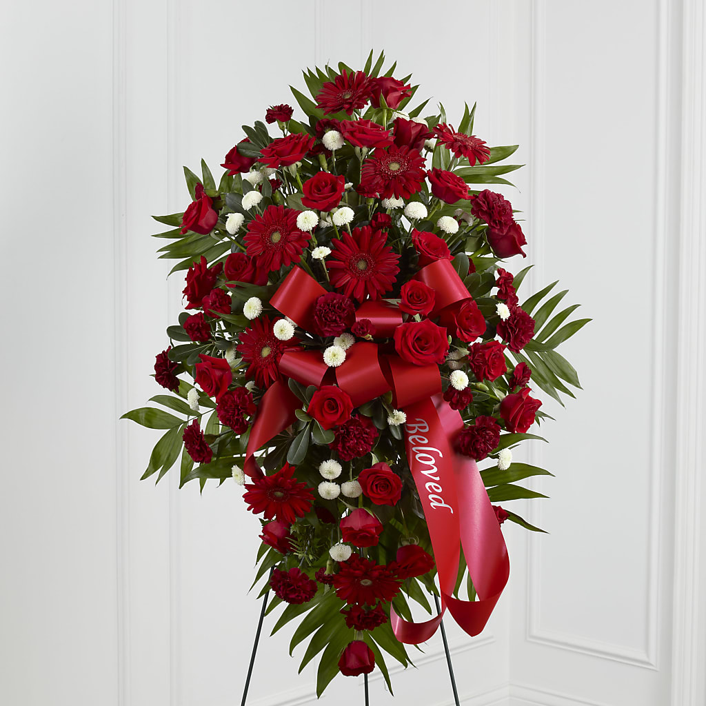 Treasured Memories Standing Spray – Dillons, Hutchinson KS