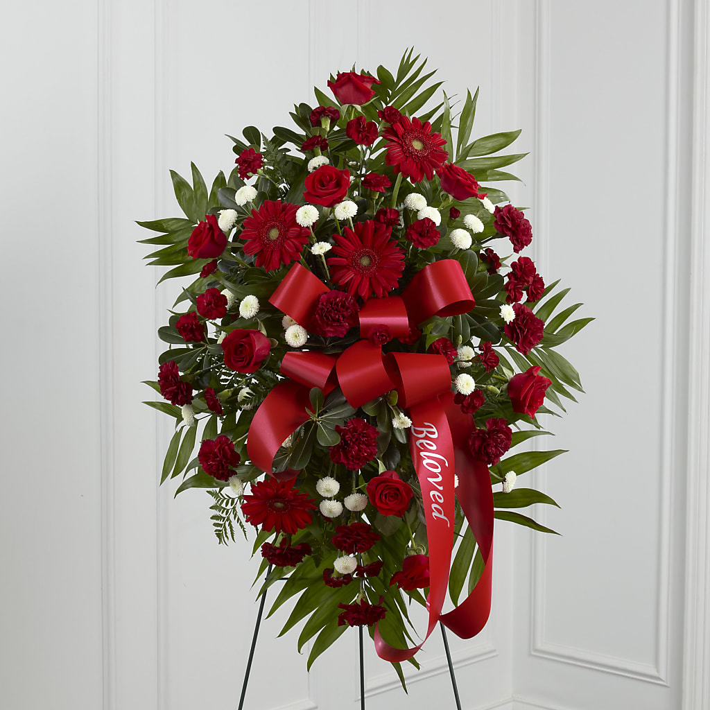 Treasured Memories Standing Spray – Dillons, Hutchinson KS