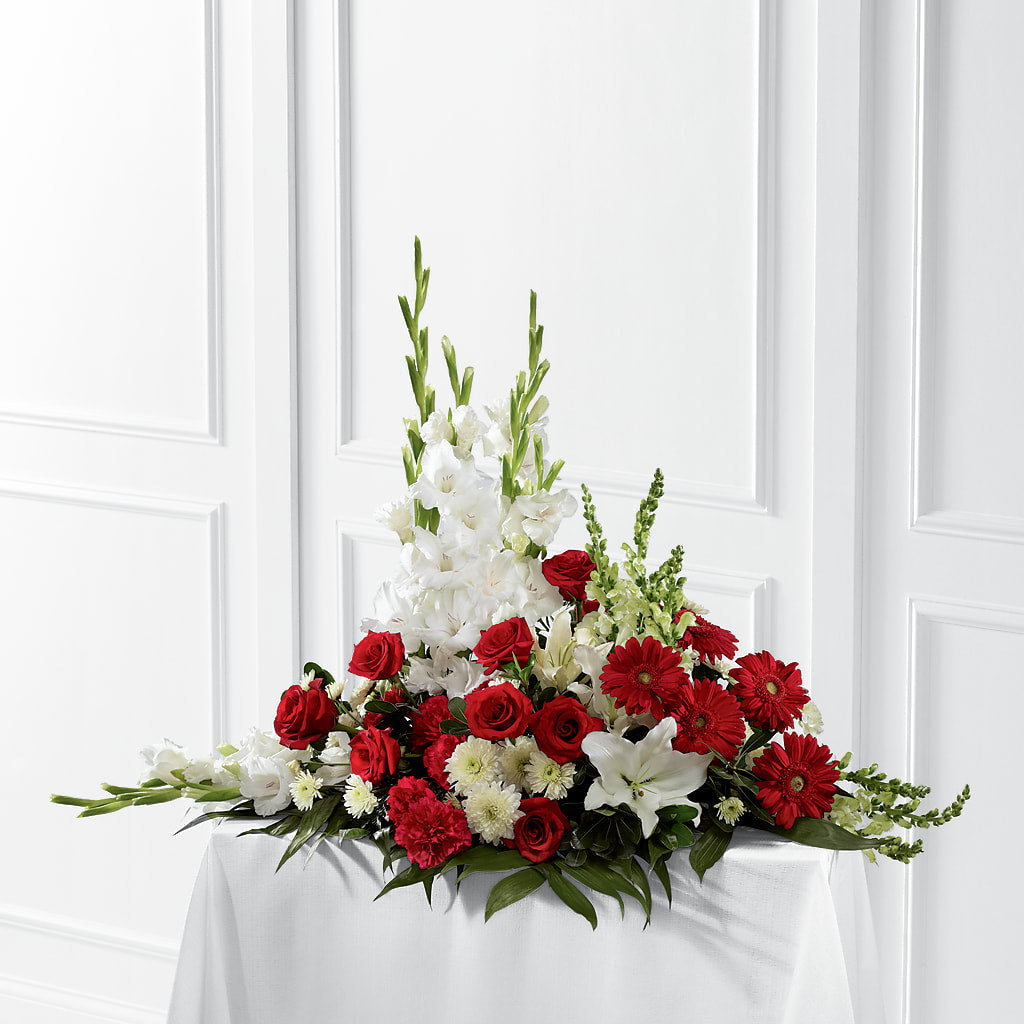 Crimson & White Arrangement – Dillons, Hutchinson KS