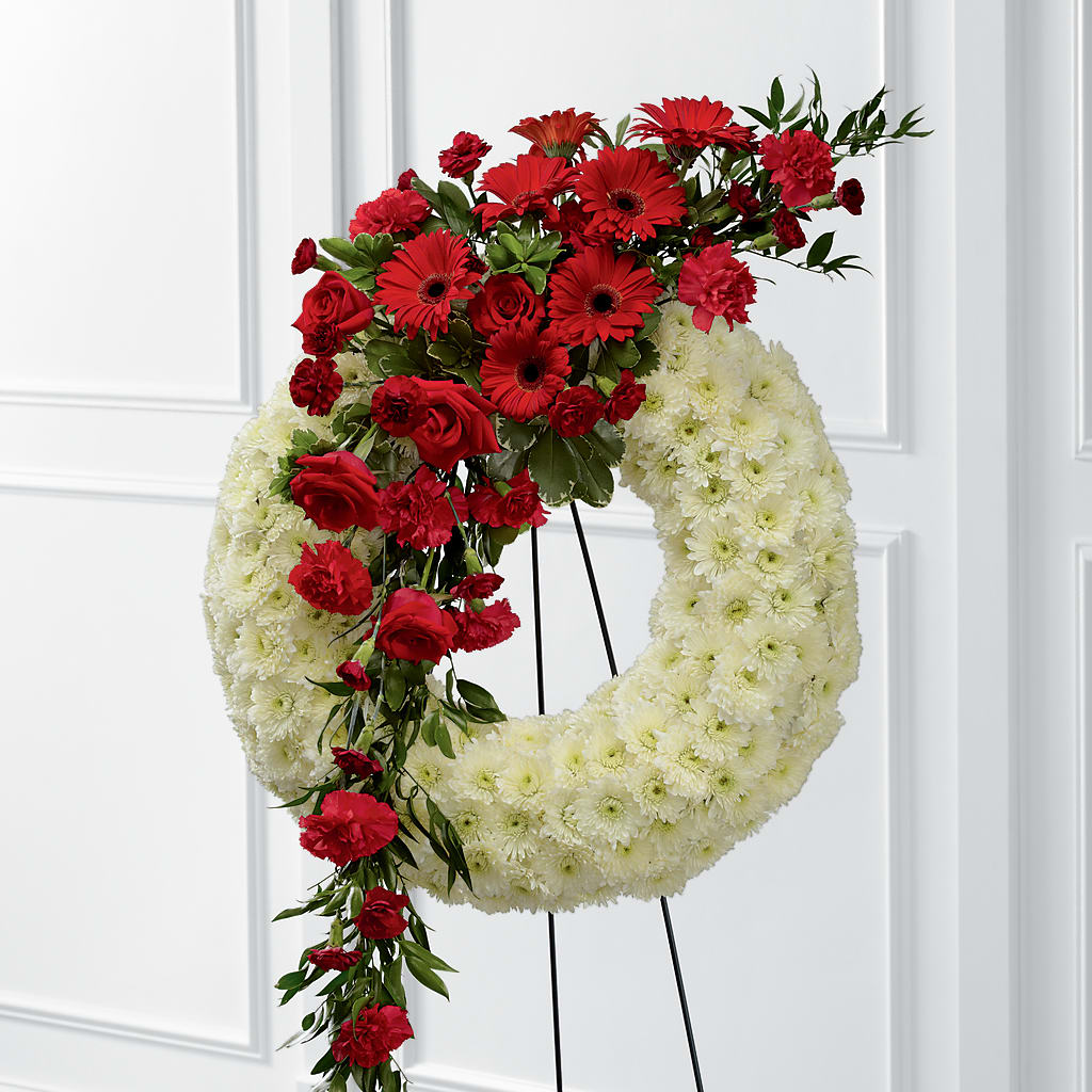 Graceful Tribute Wreath – Dillons, Hutchinson KS