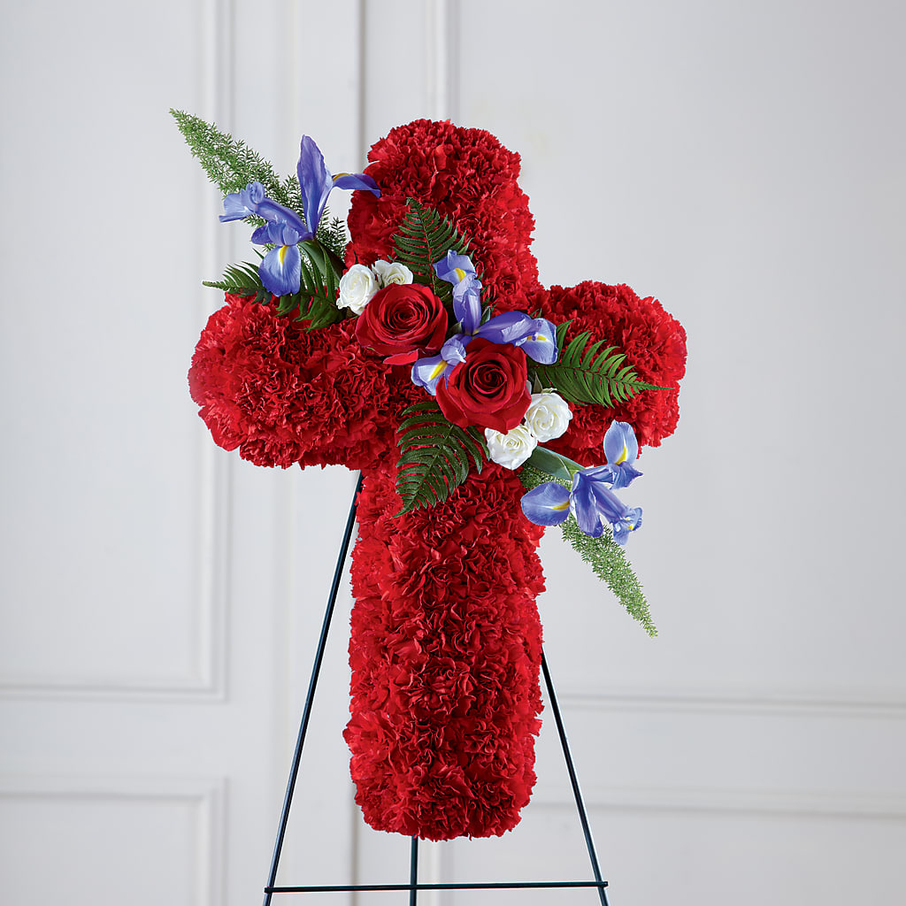 Faithful Hero Floral Cross – Dillons, Hutchinson KS