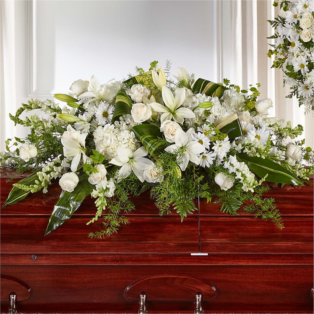 Abundance Casket Spray – Dillons, Hutchinson KS