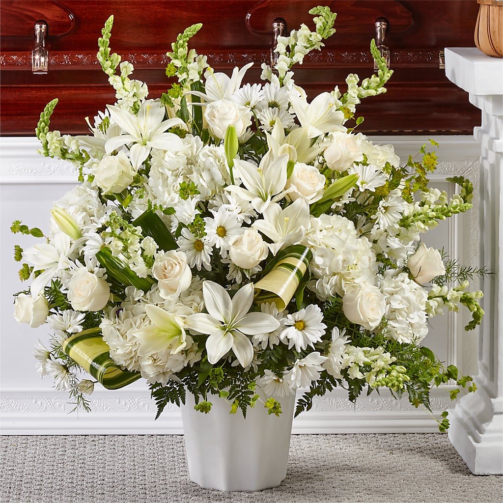 Thoughts of Tranquility Floor Basket – Dillons, Hutchinson KS