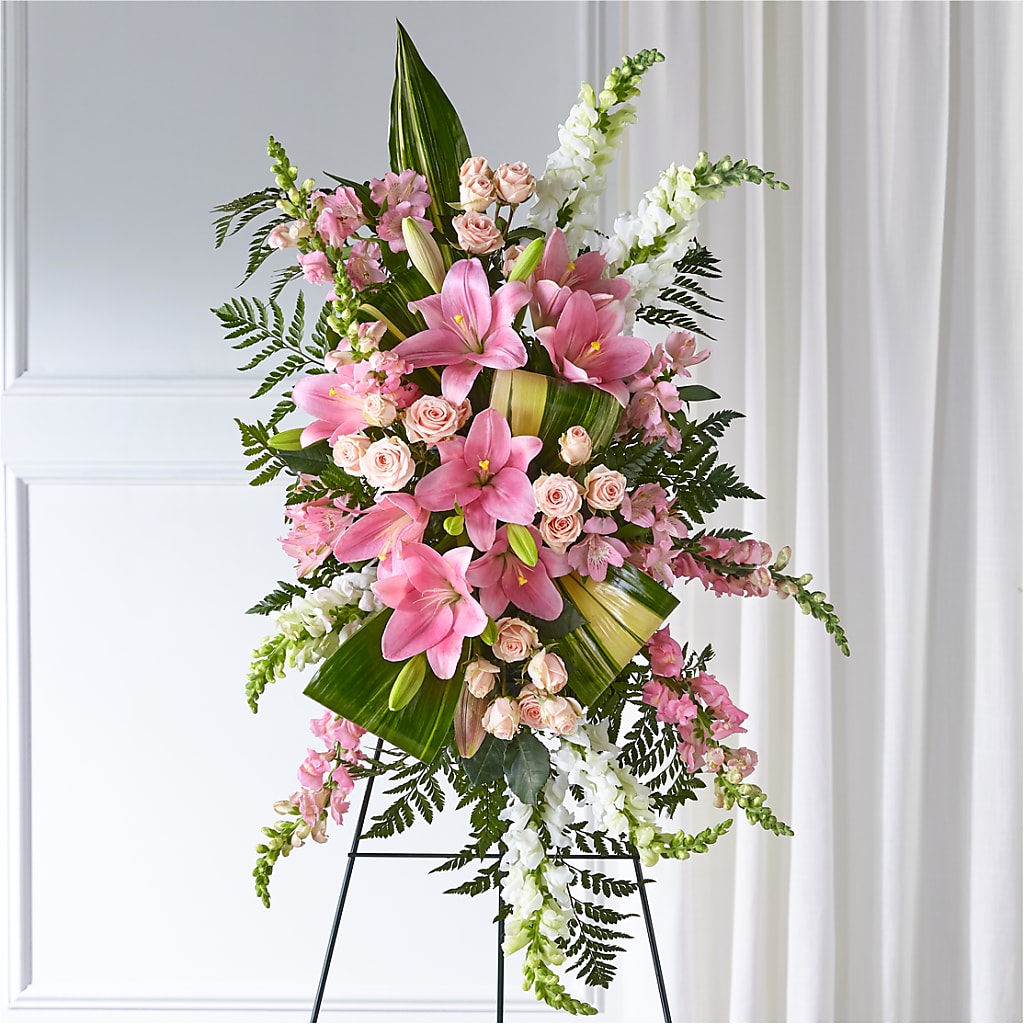 Elegant Embrace Standing Spray – Dillons, Hutchinson KS