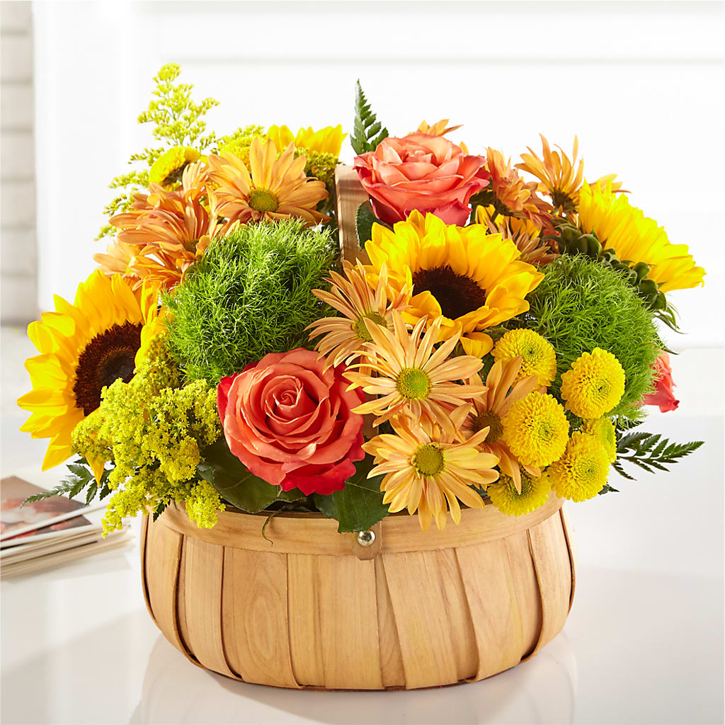 Harvest Sunflower Basket – Dillons, Hutchinson KS
