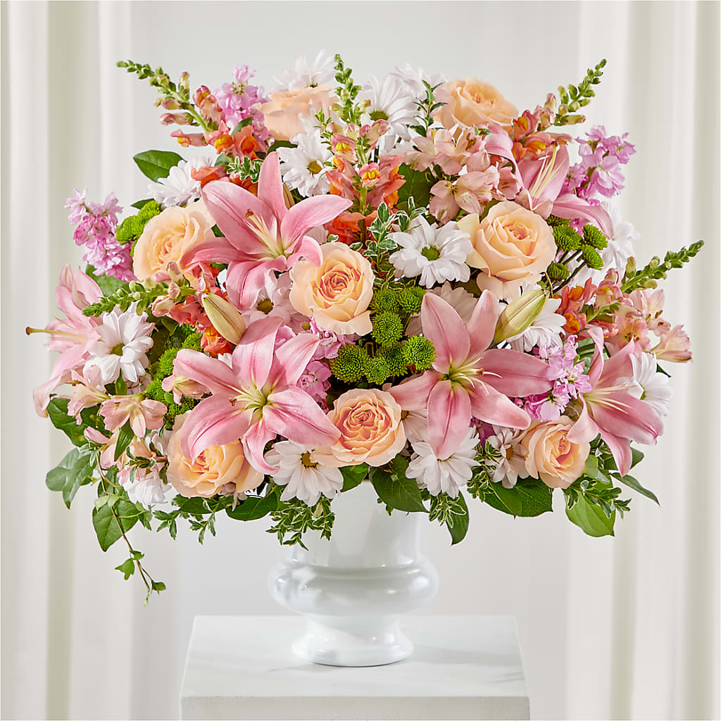Heartfelt Gesture Urn Arrangement – Dillons, Hutchinson KS