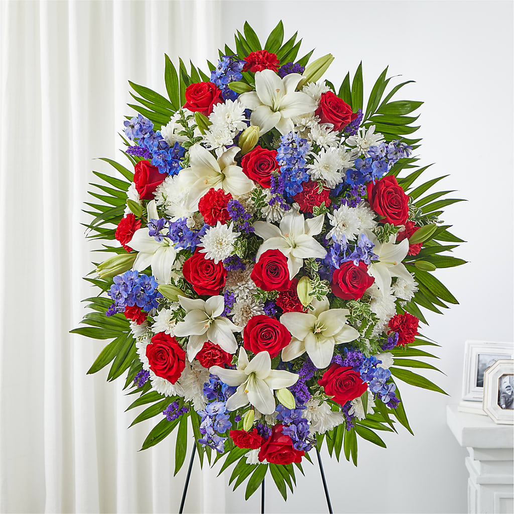 Cherished Service Standing Spray – Dillons, Hutchinson KS