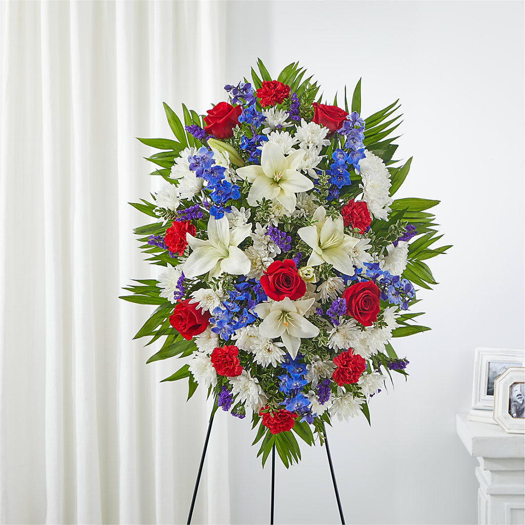 Cherished Service Standing Spray – Dillons, Hutchinson KS