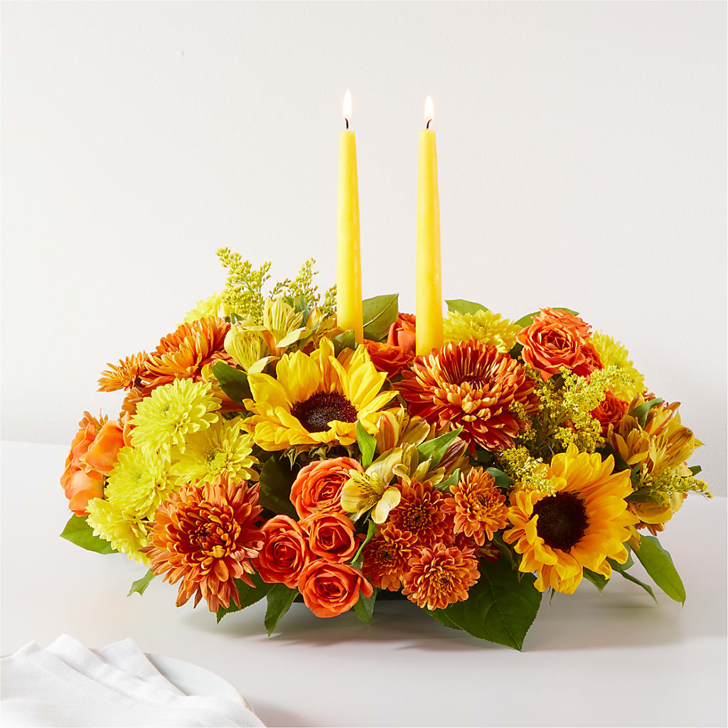 Autumn Harmony Centerpiece – Dillons, Hutchinson KS