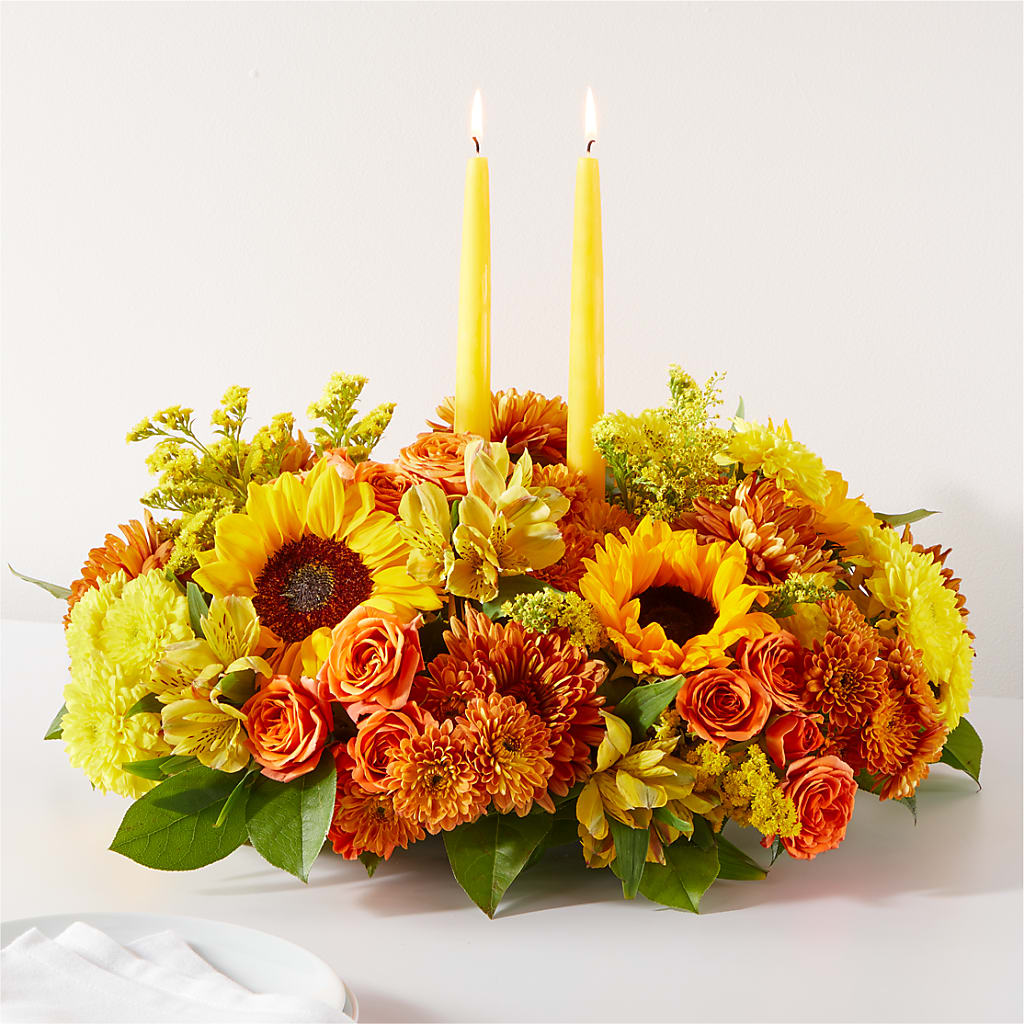 Autumn Harmony Centerpiece – Dillons, Hutchinson KS