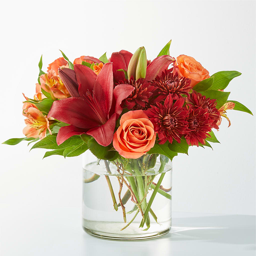 Crimson Leaves Bouquet – Dillons, Hutchinson KS
