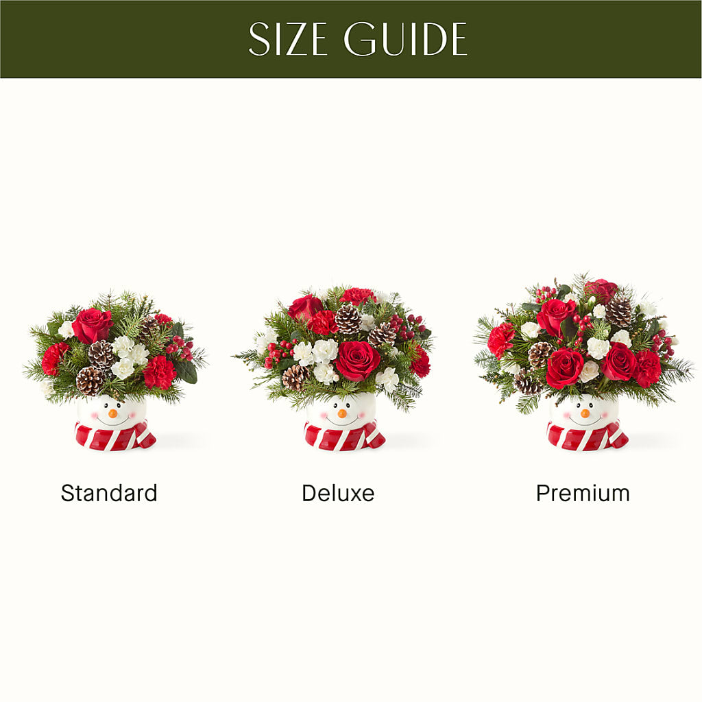 Jolly Snowman Bouquet –  Dillons, Hutchinson KS