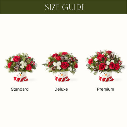 Jolly Snowman Bouquet –  Dillons, Hutchinson KS
