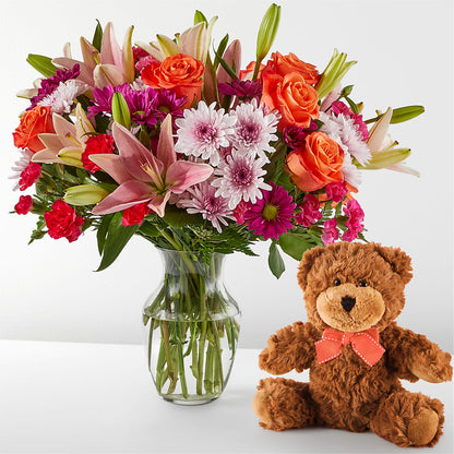 Here's Looking at You Bouquet & Bear Set –  Dillons, Hutchinson KS
