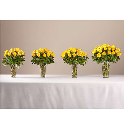 Long Stem Yellow Rose Bouquet –  Dillons, Hutchinson KS