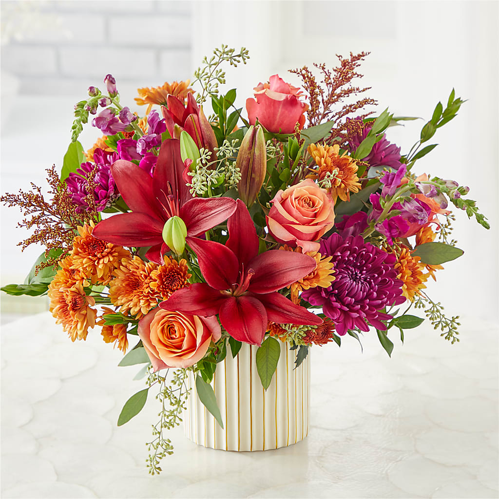 Burgundy Landscape Bouquet –  Dillons, Hutchinson KS