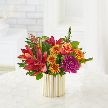 Burgundy Landscape Bouquet –  Dillons, Hutchinson KS