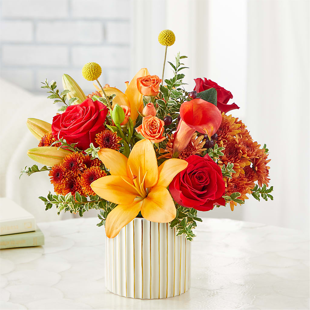 Scarlet Skies Bouquet –  Dillons, Hutchinson KS