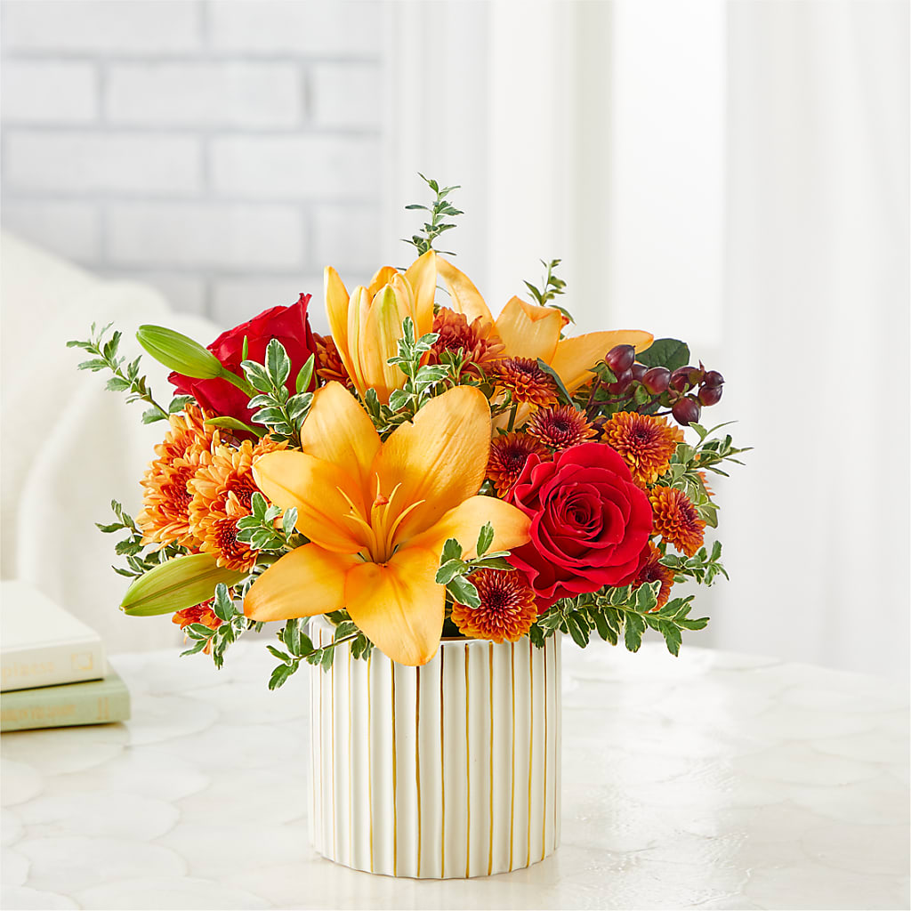 Scarlet Skies Bouquet –  Dillons, Hutchinson KS