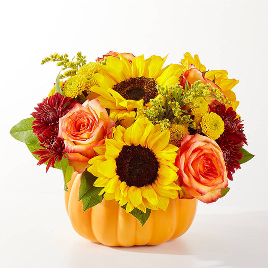 Golden Gourd Pumpkin Bouquet –  Dillons, Hutchinson KS