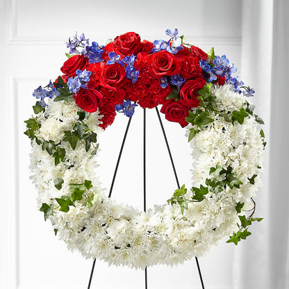 Patriotic Passion Wreath –  Dillons, Hutchinson KS