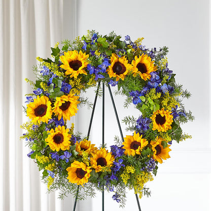 Bright Rays Wreath –  Dillons, Hutchinson KS