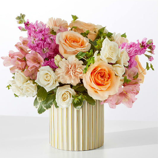 Paradise Bouquet with Ivory Vase –  Dillons, Hutchinson KS